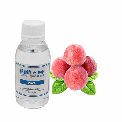Colorless Vg Based Honey Peach Fruit Vape Juice Flavors