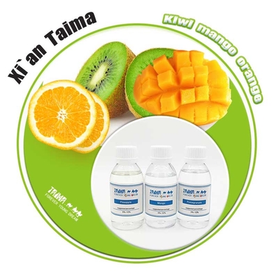 Hochstarker Kiwi-Mango-Orange-aromatisierter Flüssigkonzentrat ISO-zertifiziert und lange Haltbarkeit für Ejuice Eliquid