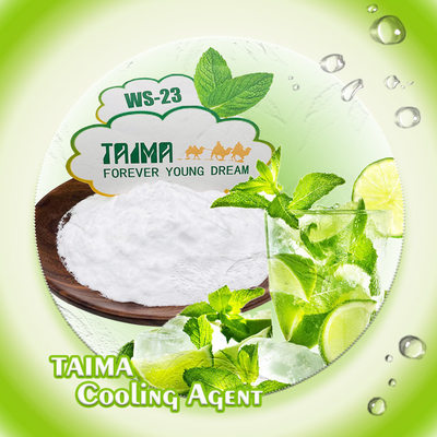 Weißes Pulver Mentholkristall WS-23 Kühlmittel CAS 51115-67-4 für Vape E-Liquid und E-Saft