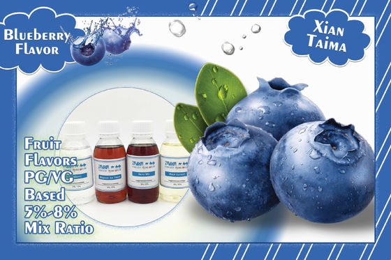 125 ml/500 ml/1L/2L/5L Flaschenvolumen E-Flüssigkeit mit 5% bis 12% Gemischungsverhältnis und CAS 58543-16-1 für Vape-Saftkonzentrat