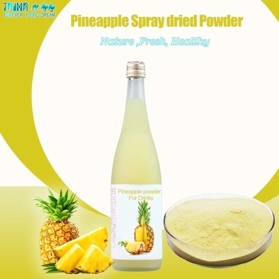 Getrocknetes Ananas-Pulver Sprühtrocknung Rosa Pulver für Brot und Getränke