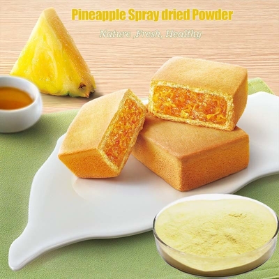 Getrocknetes Ananas-Pulver Sprühtrocknung Rosa Pulver für Brot und Getränke
