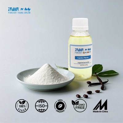 Vanillin-Aroma, sehr authentisches Vanillearoma, reiner und sanfter Geschmack