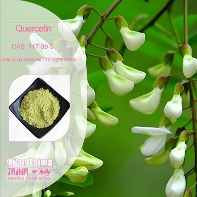 Pflanzenextrakt Quercetinpulver 98% Sophora Japonica Extrakt CAS 117-39-5
