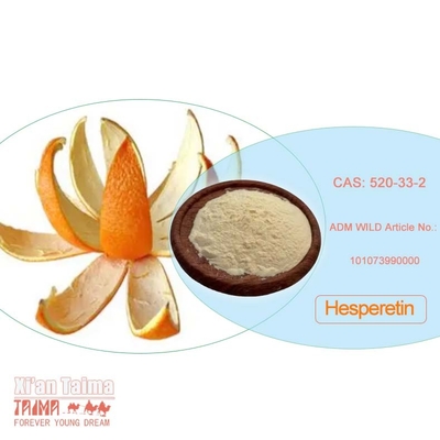 98 % Hesperetin-Pulver Cas 520-33-2 Hesperetin extrahiert aus getrockneter Orangenschale