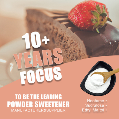 Advantame Süßstoffpulver 20000x Sucrose für Lebensmittel und Getränke