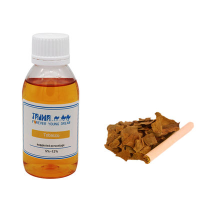 Goldgelbe klare Flüssigkeit Konzentrierte Tabakessenz mit 99% Reinheit für E-Flüssigkeit in 125 ml Verpackung