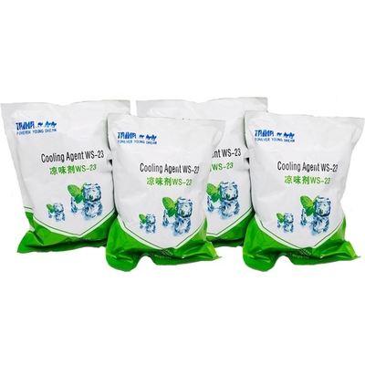 Lebensmittelqualität Ws23 Kühlmittel Ws23 Dampfsaft Zusatzstoff Weißes Pulver Halal ISO