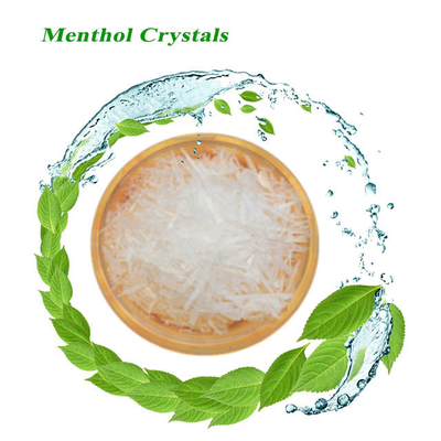 CAS 89-78-1 Mentholkristalle Lebensmittelqualität Zusatzstoffe