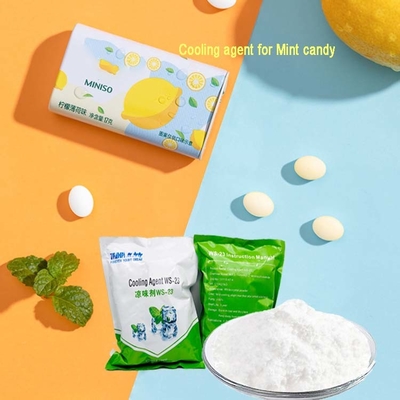 Minze Menthol Kühlmittel Pulver Ws-23 für Süßigkeiten