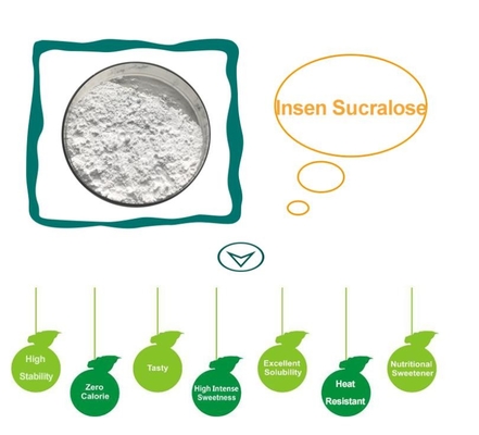 Süßungsmittel Sucralose Lebensmittelzusatzstoff als Saccharose für Lebensmittel