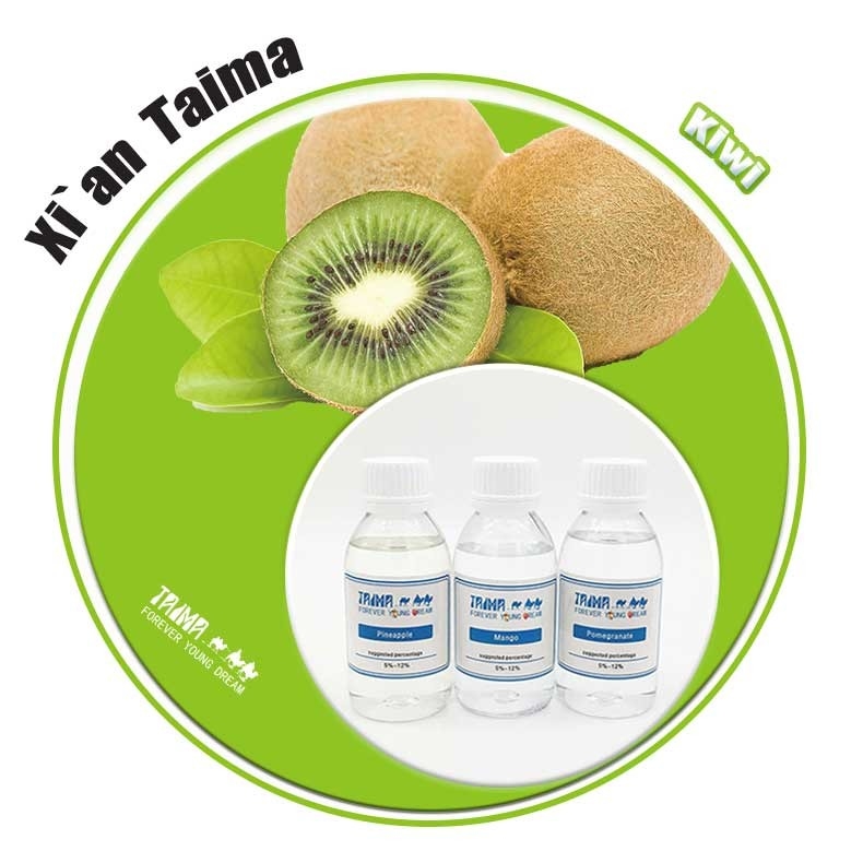 Hochstarker Kiwi-Mango-Orange-aromatisierter Flüssigkonzentrat ISO-zertifiziert und lange Haltbarkeit für Ejuice Eliquid