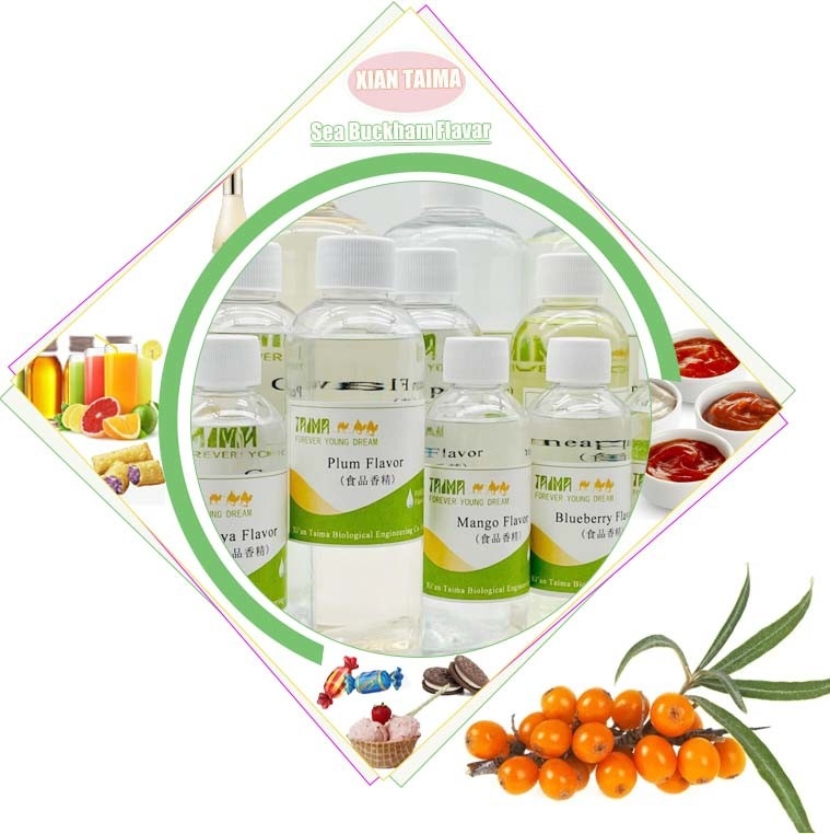 Konzentrat Sanddornsaft Aromatisierte Aromen Flüssige Aromen Konzentrat Aroma Kostenlose Probe