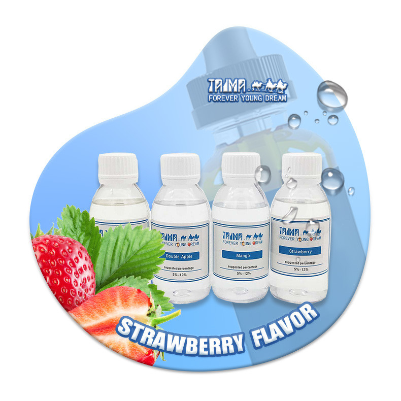 Klare Freebase Nikotin Typ Erdbeer Aroma Konzentrate für Premium E-Liquids