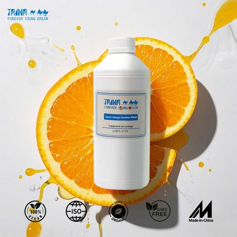 Wasser-Öl-kompatible süße orangefarbene Emulsion Geschmack für Süßwaren Aromatisiert und köstlich