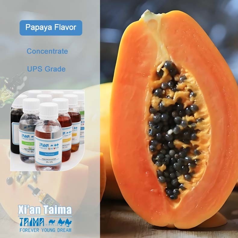 Geschmack Konzentrat Papaya Geschmack Tabak Frucht Aroma Für E Puff Vape E-Flüssigkeit Tabak Flüssigkeit Geschmack 125 ml Kostenlose Proben