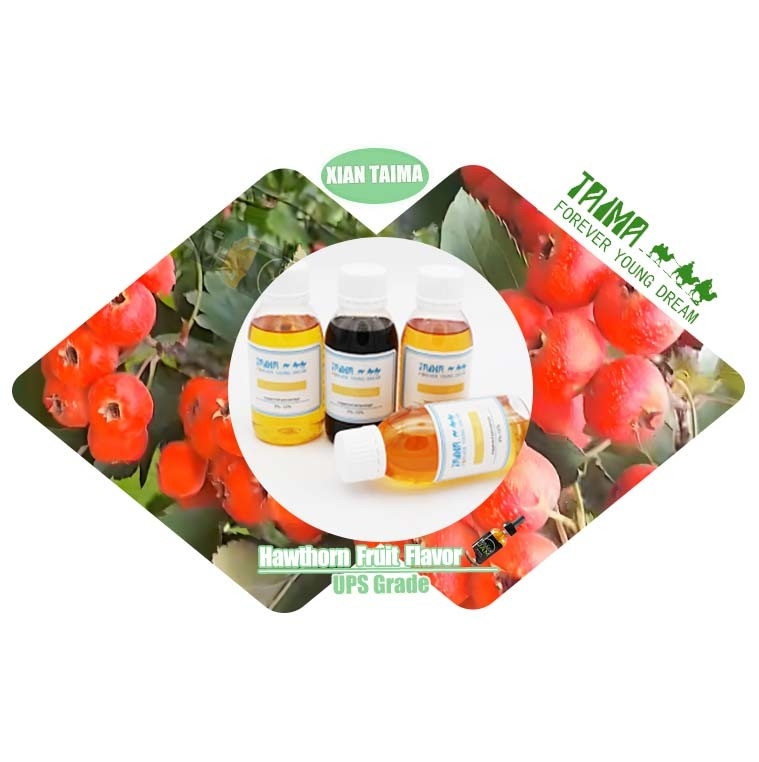 Konzentrat mit Hawthorn-Aromatisierung Tabakfruchtaroma für Vaping-Flüssigkeit Tabak e-Liquid Geschmackfreie Proben