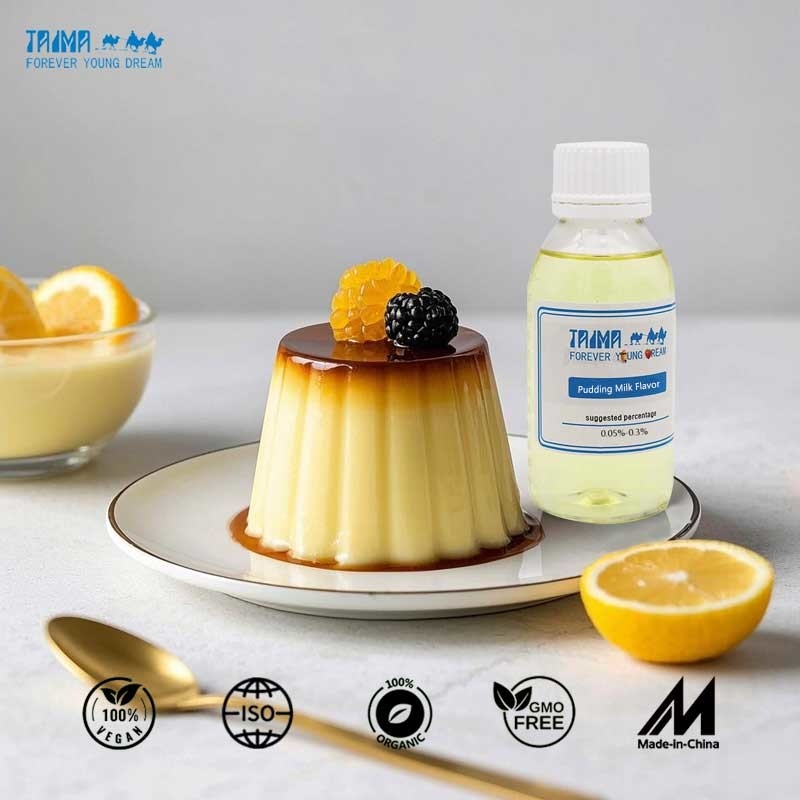 Pudding Milch Geschmack Essenz für das Backen unabdingbar