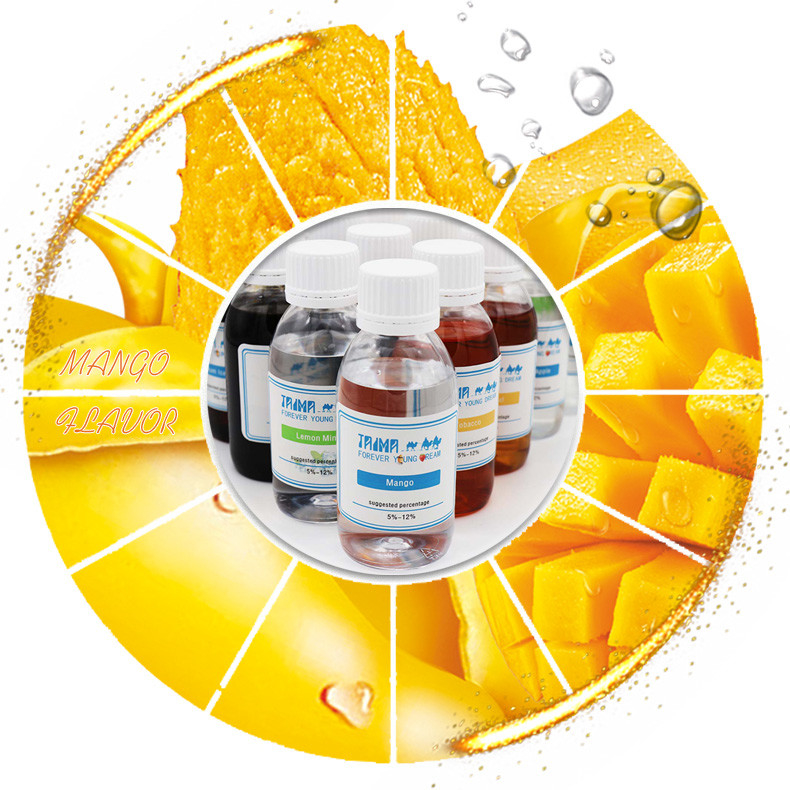 DIY PG/VG Basis E-Liquid Konzentrate Reiner Mango Geschmack Mit Sanftem Nikotin-Hit