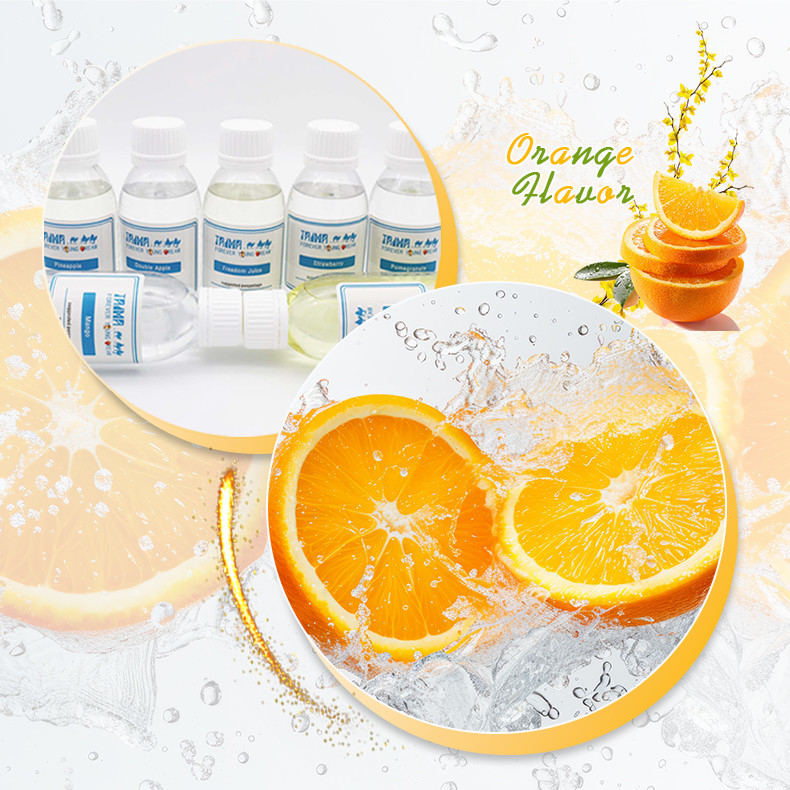 Heißer Verkauf Fruchtkonzentriertes Aroma Orangenaroma für PG/VG Liquid