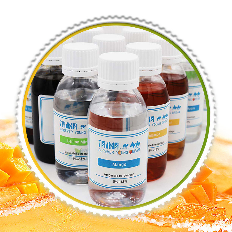 Sub-Ohm-Dampfen macht Tabakgeschmäcker für E-Liquid, gemischt mit PG/VG, geschmackvoll