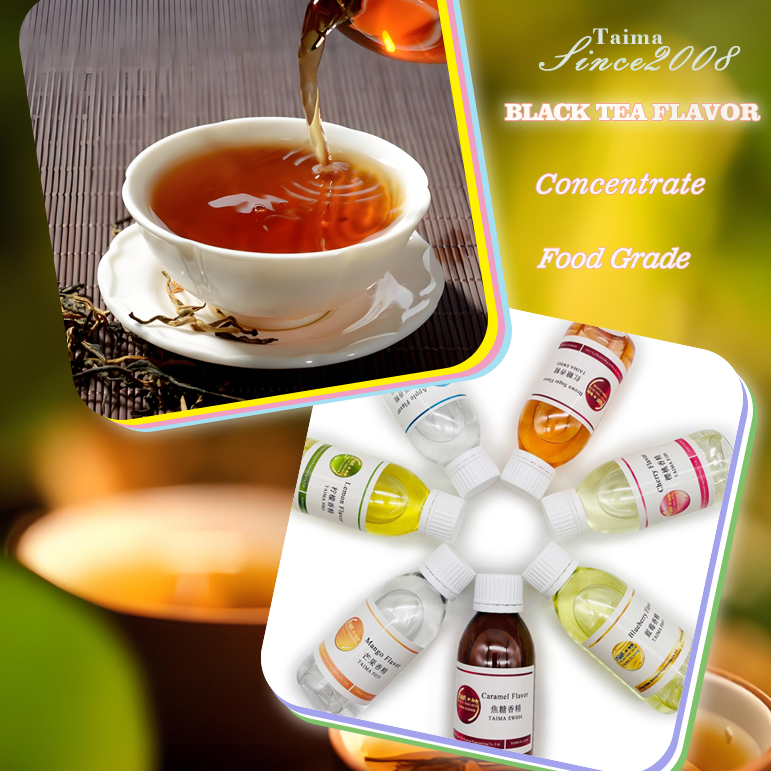Konzentrierte schwarze Tee-Aromen für E-Liquid-Vape-Saft
