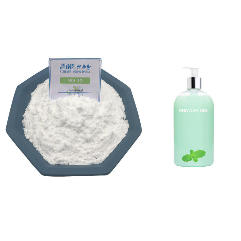 Lebensmittelqualität 99% Reinheit Kühlmittel WS-12 mit lang anhaltendem Kühleffekt für Duschgel und Kosmetika