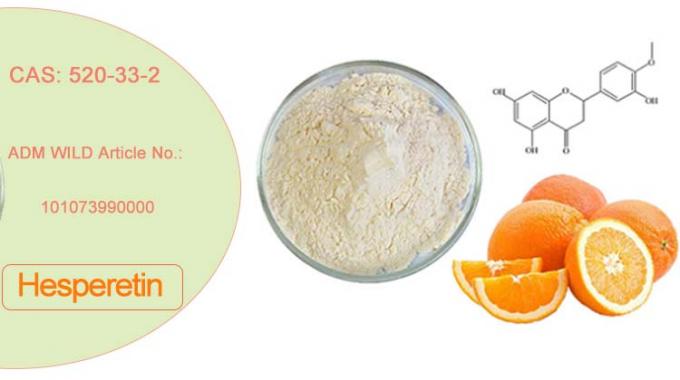98 % Hesperetin-Pulver Cas 520-33-2 Hesperetin extrahiert aus getrockneter Orangenschale 0